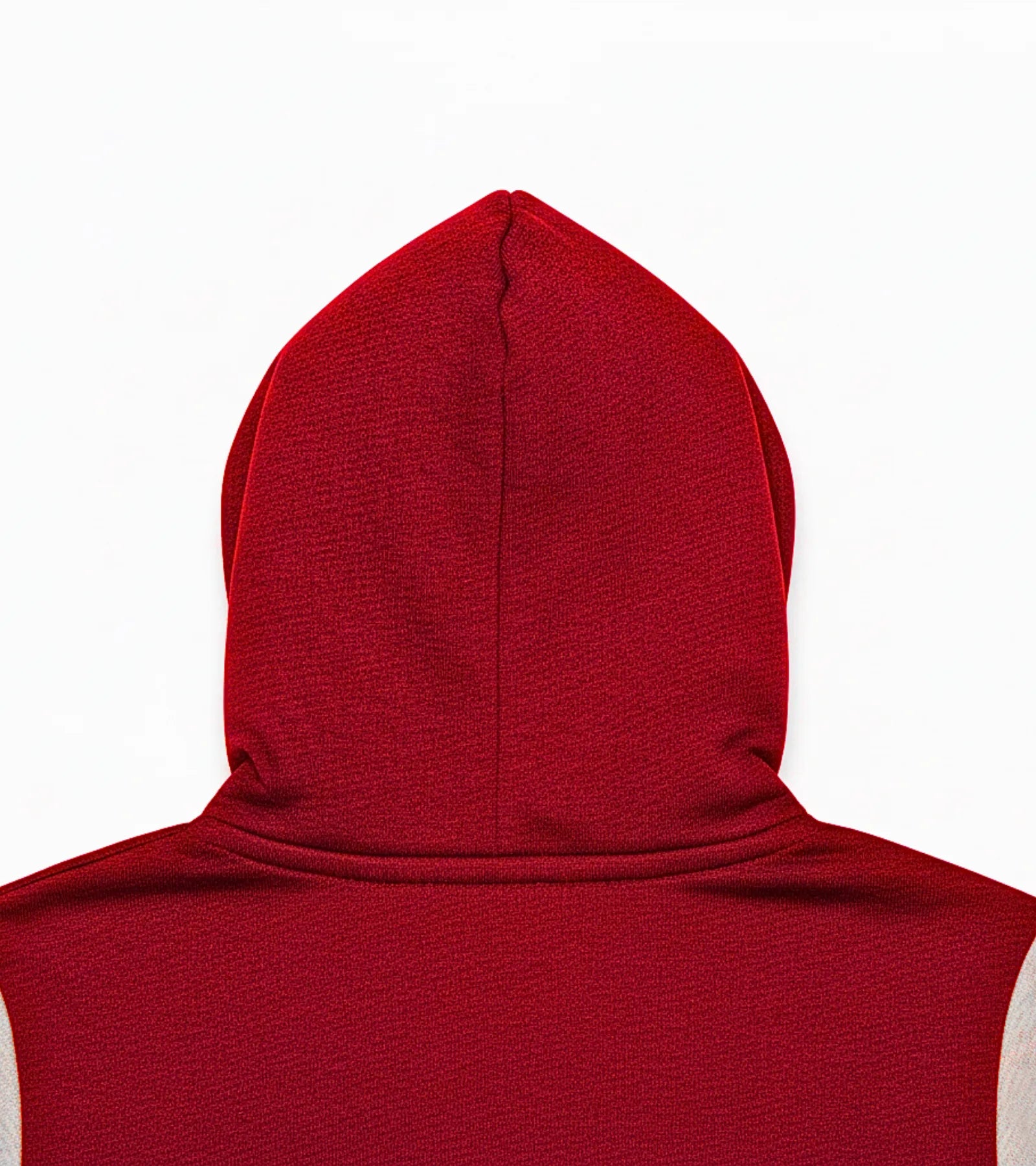 Kids Color Block Fleece Hoodie – Black, Red, & Grey