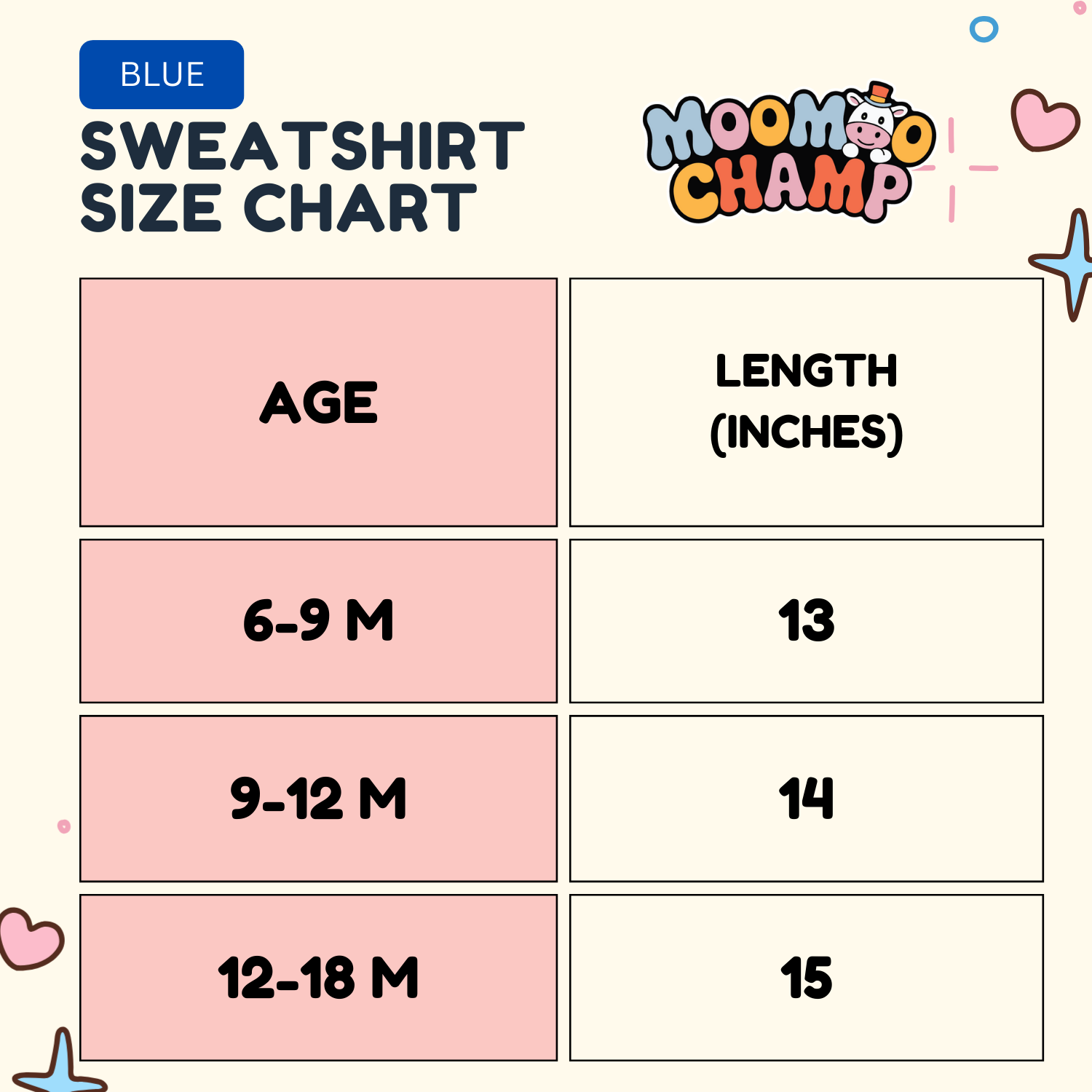 Kids Slate Blue Heart-Pattern Sweatshirt