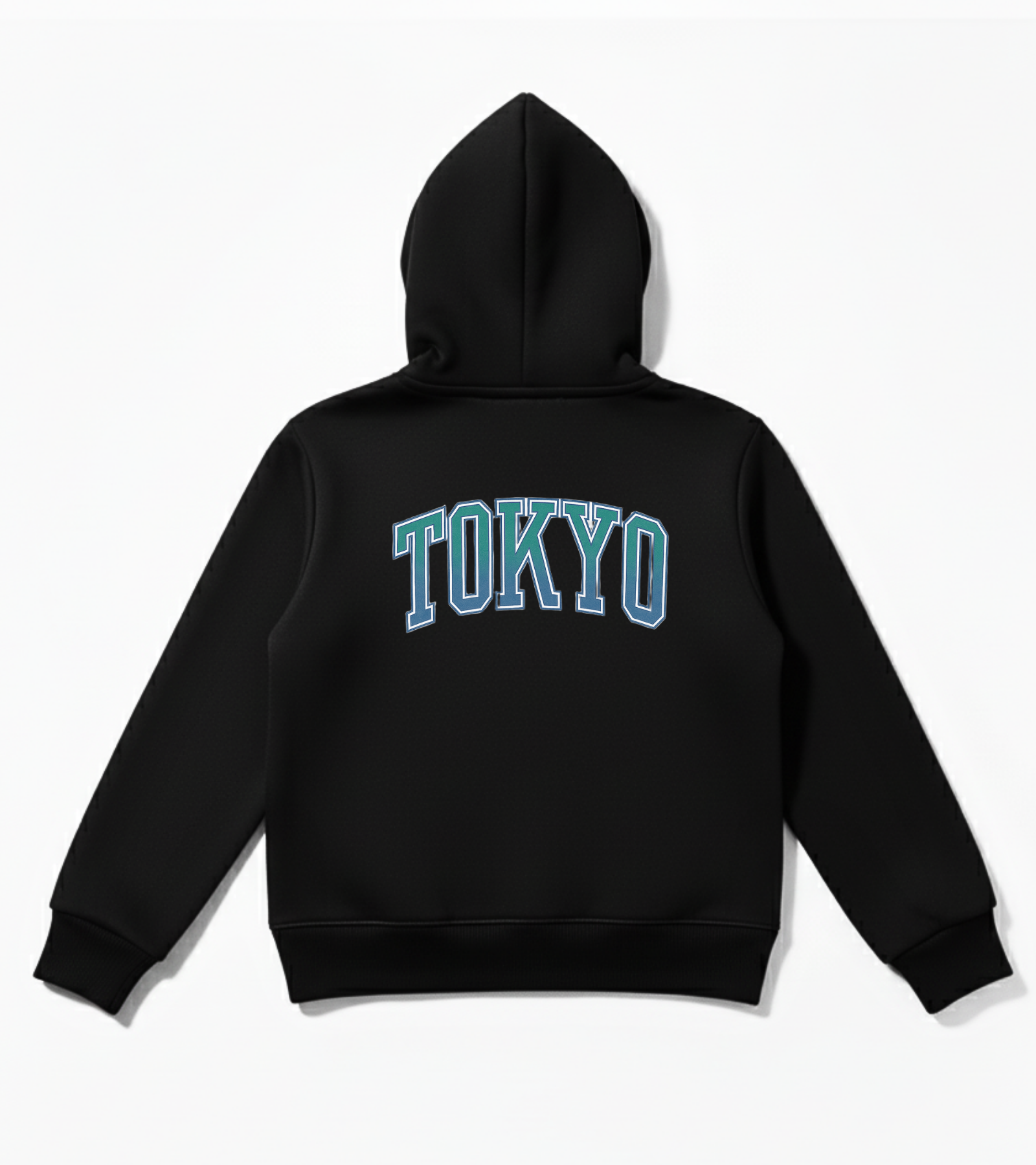 Kids Black Tokyo Graphic Logo Hoodie - Unisex