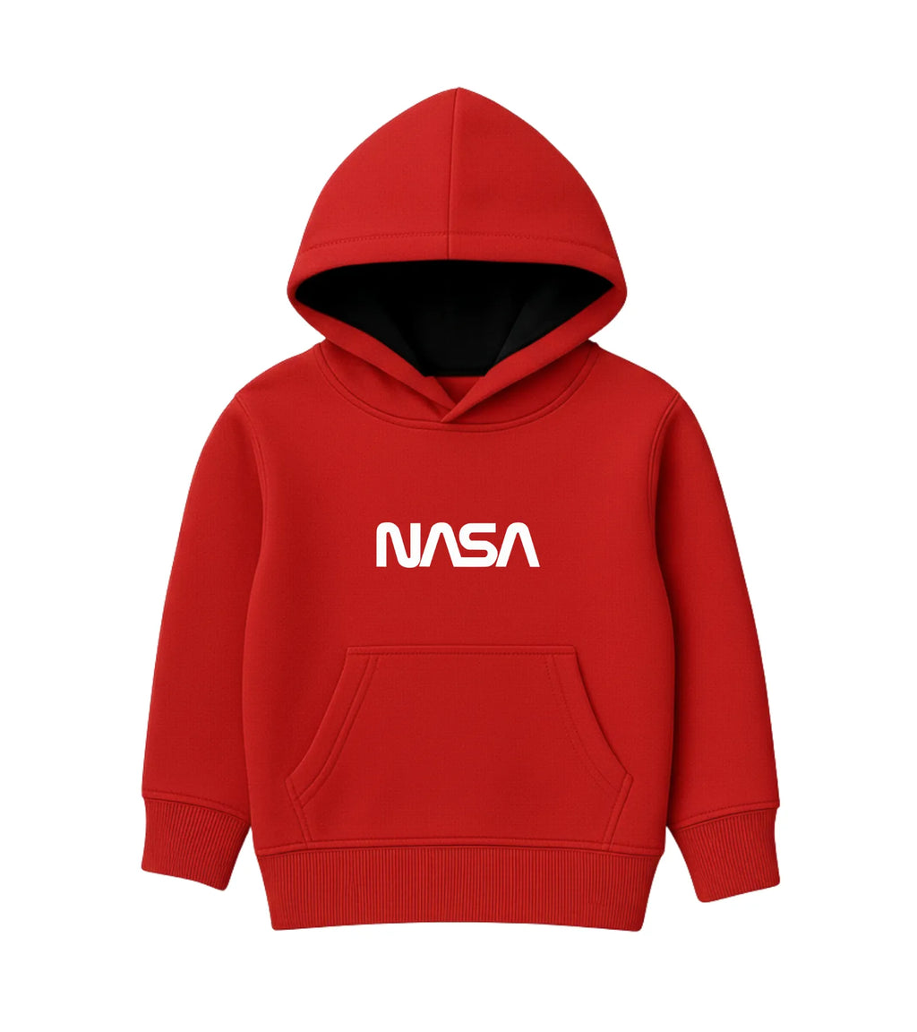 Red NASA Mickey Mouse Hoodie for Kids - Unisex