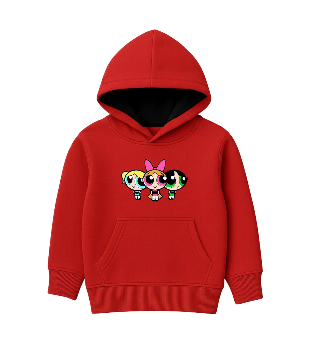 Red Powerpuff Girls Hoodie for Girls