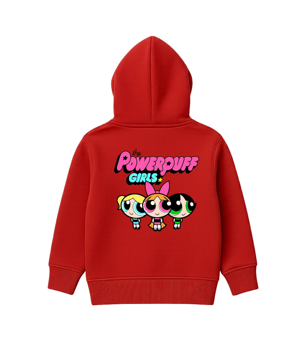 Red Powerpuff Girls Hoodie for Girls