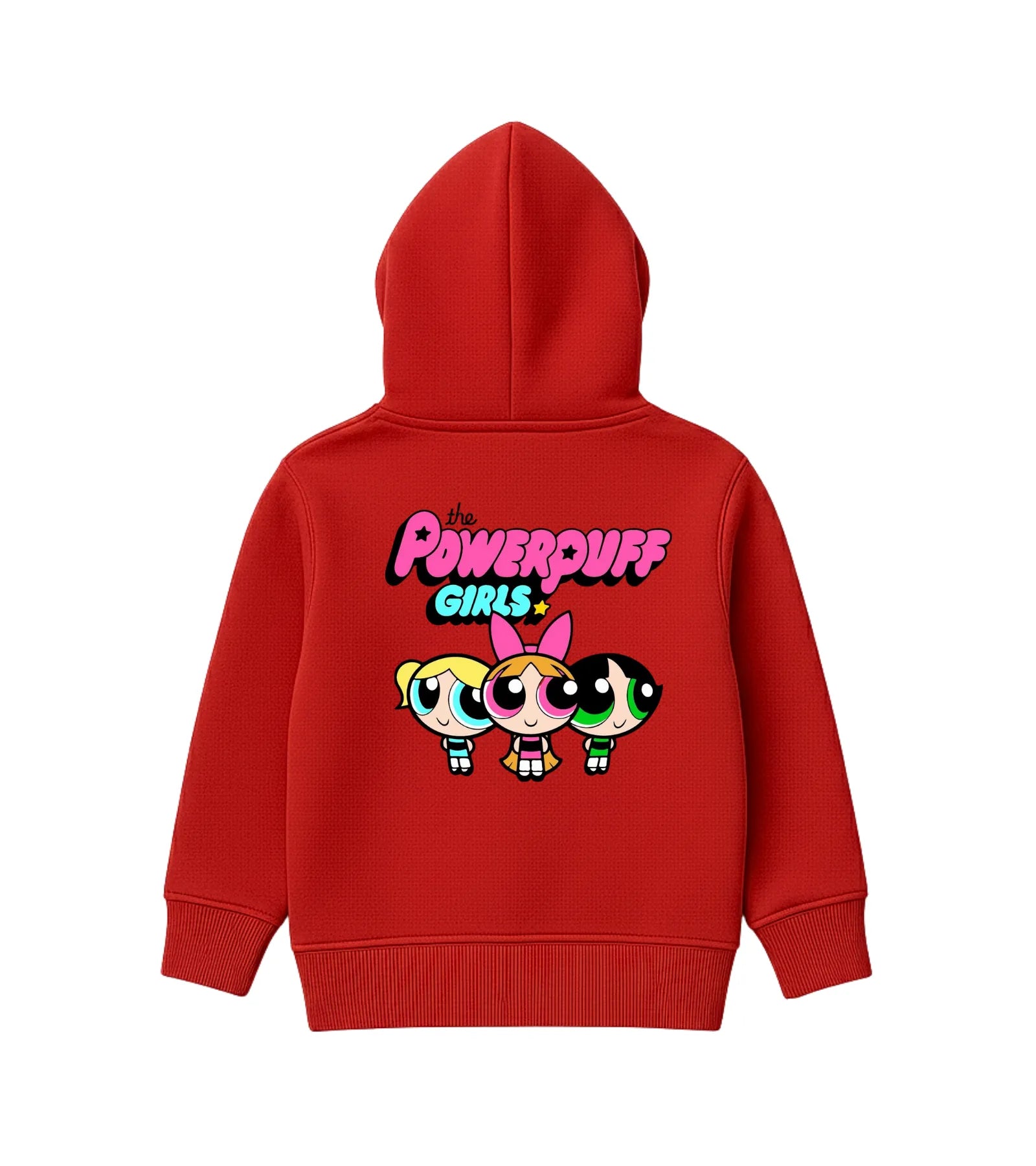 Red Powerpuff Girls Hoodie for Girls