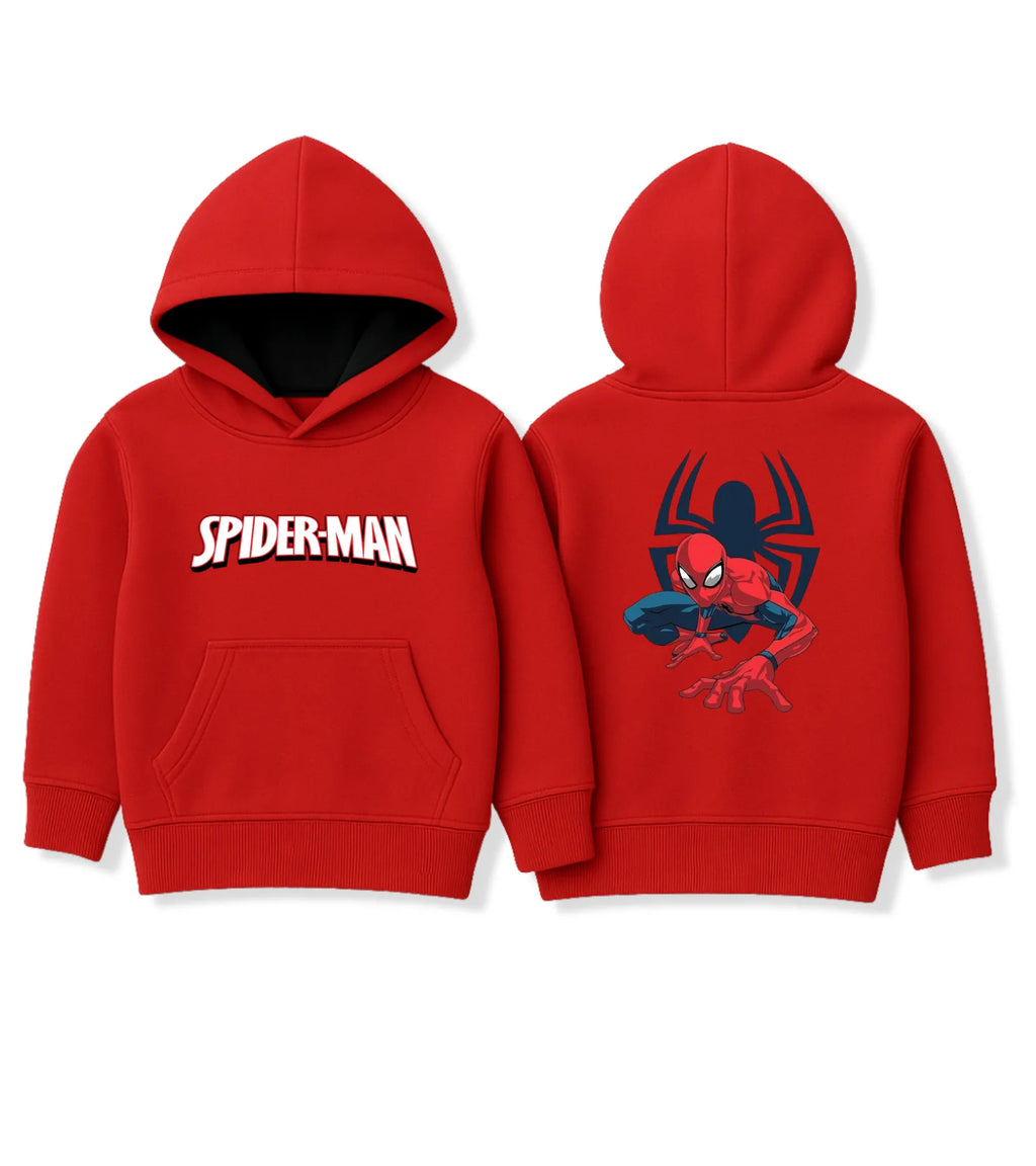 Red Spider-Man Hoodie for Kids - Unisex