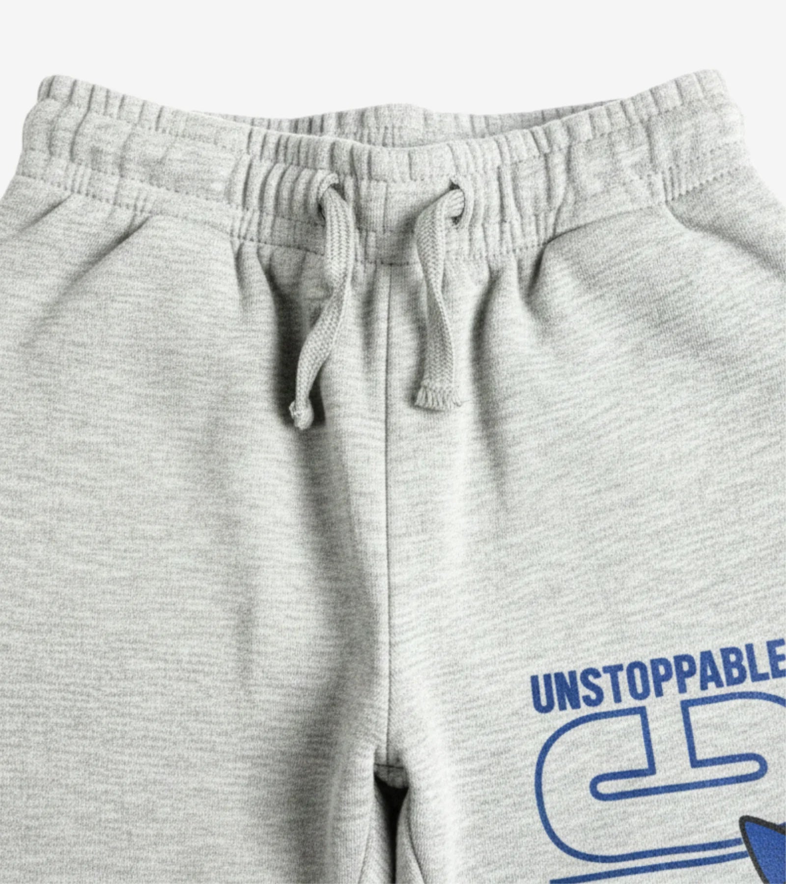 Kids Sonic the Hedgehog Unstoppable Gray Sweatpants