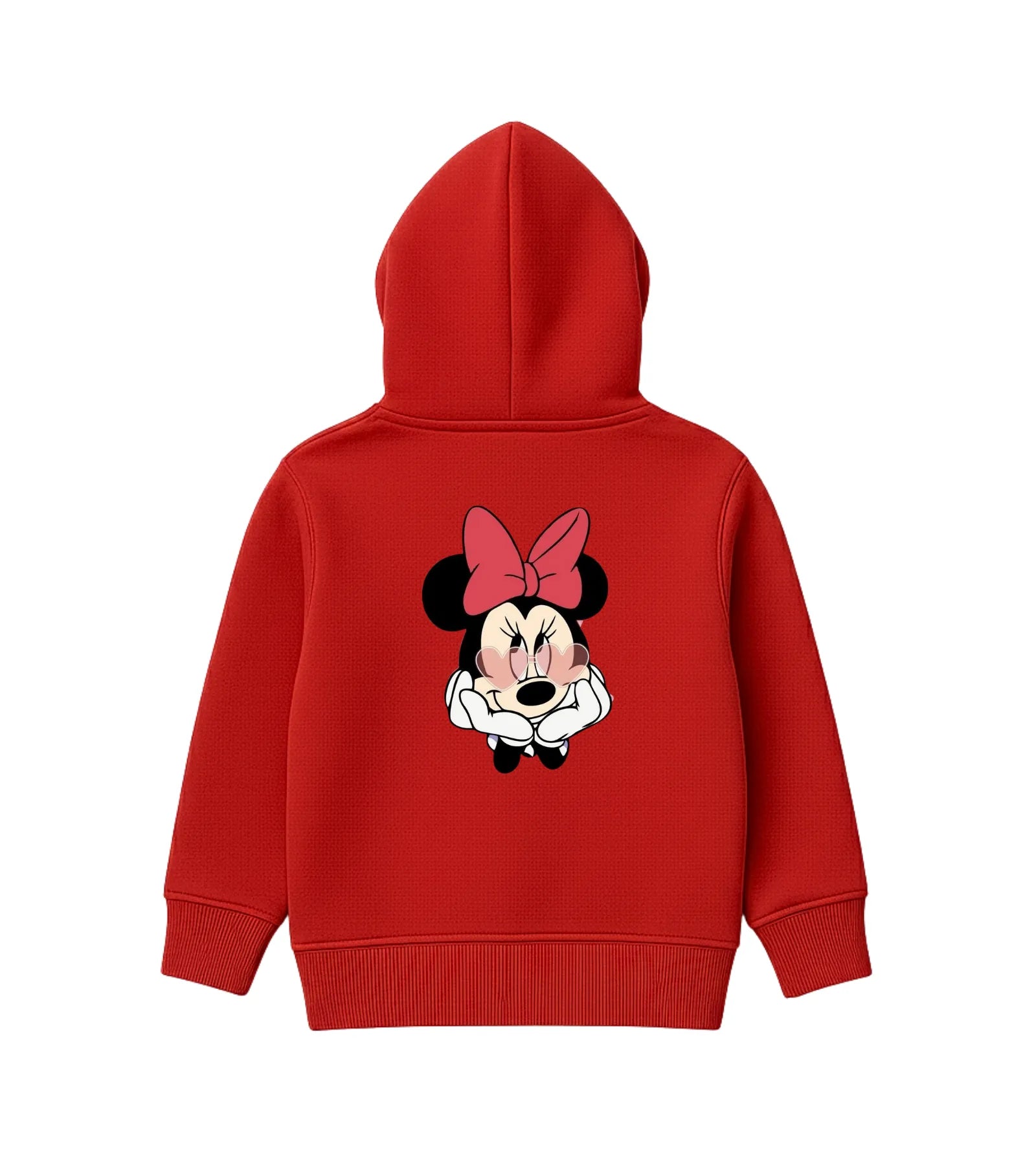 Red Minnie Mouse Hoodie for Girls