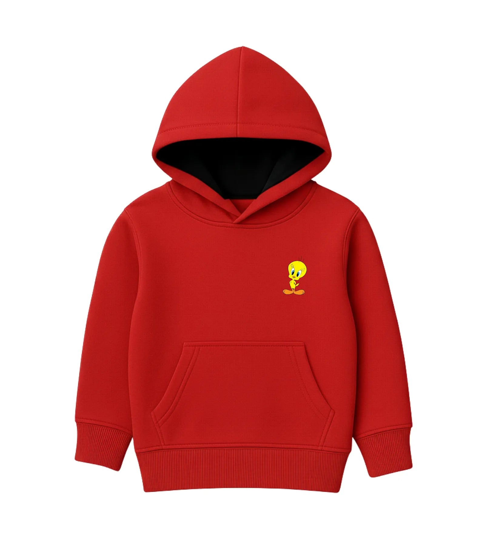 Red Tweety Love Hoodie for Kids - Unisex