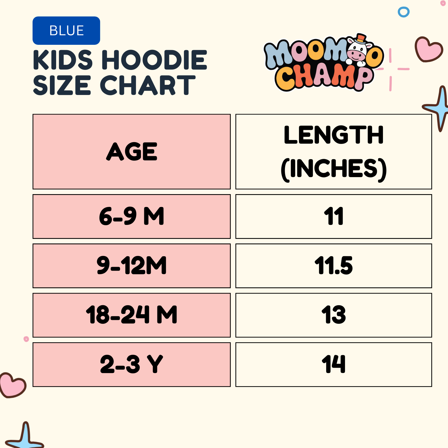 kids Super Cute Hoodies Unisex