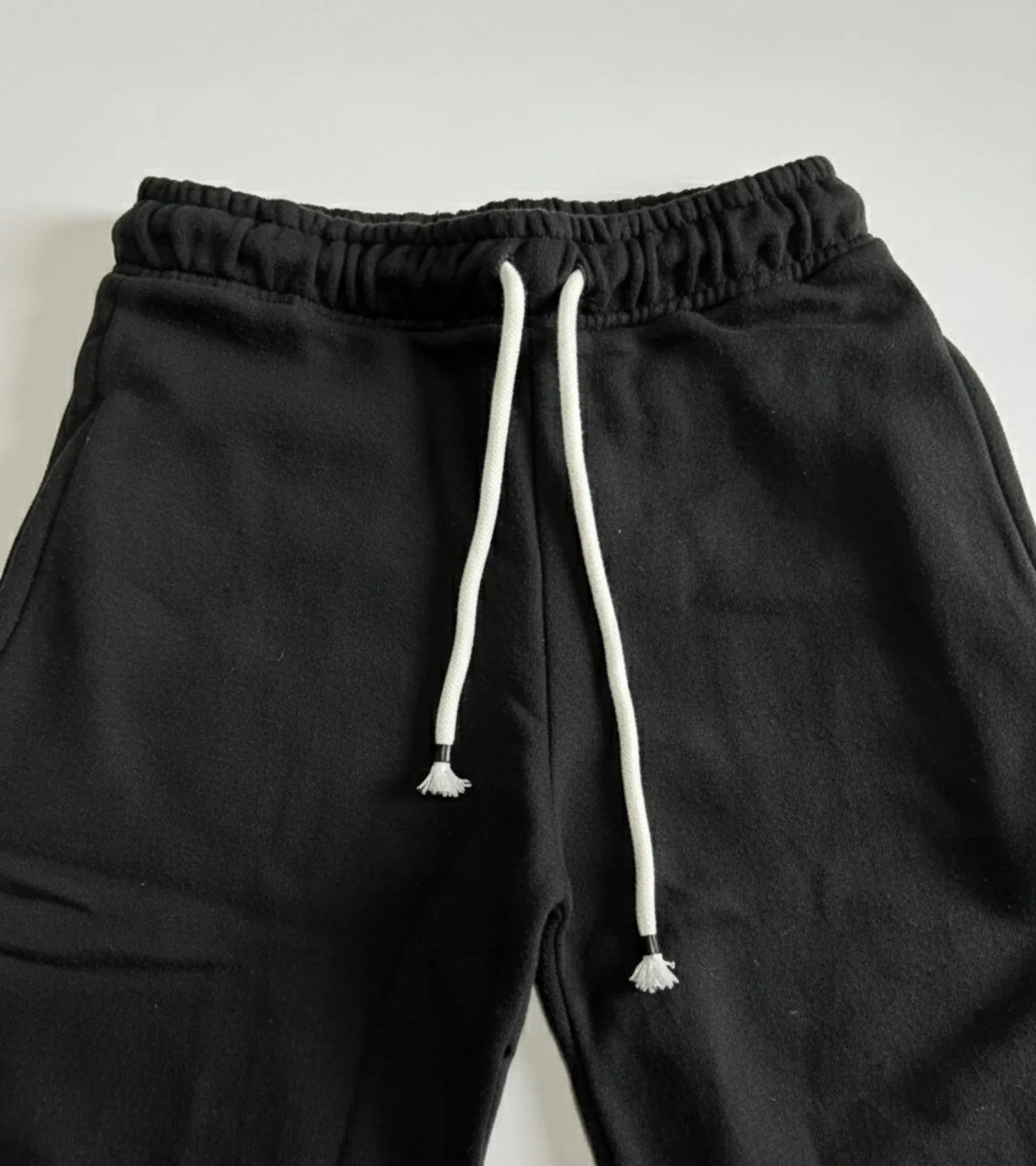 Girls High Quality Plain Black Bell Bottom Trouser