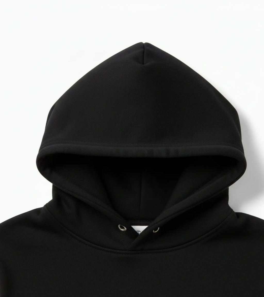 Color Block Kids Fleece Unisex Hoodie – Black, White & Dark Gray