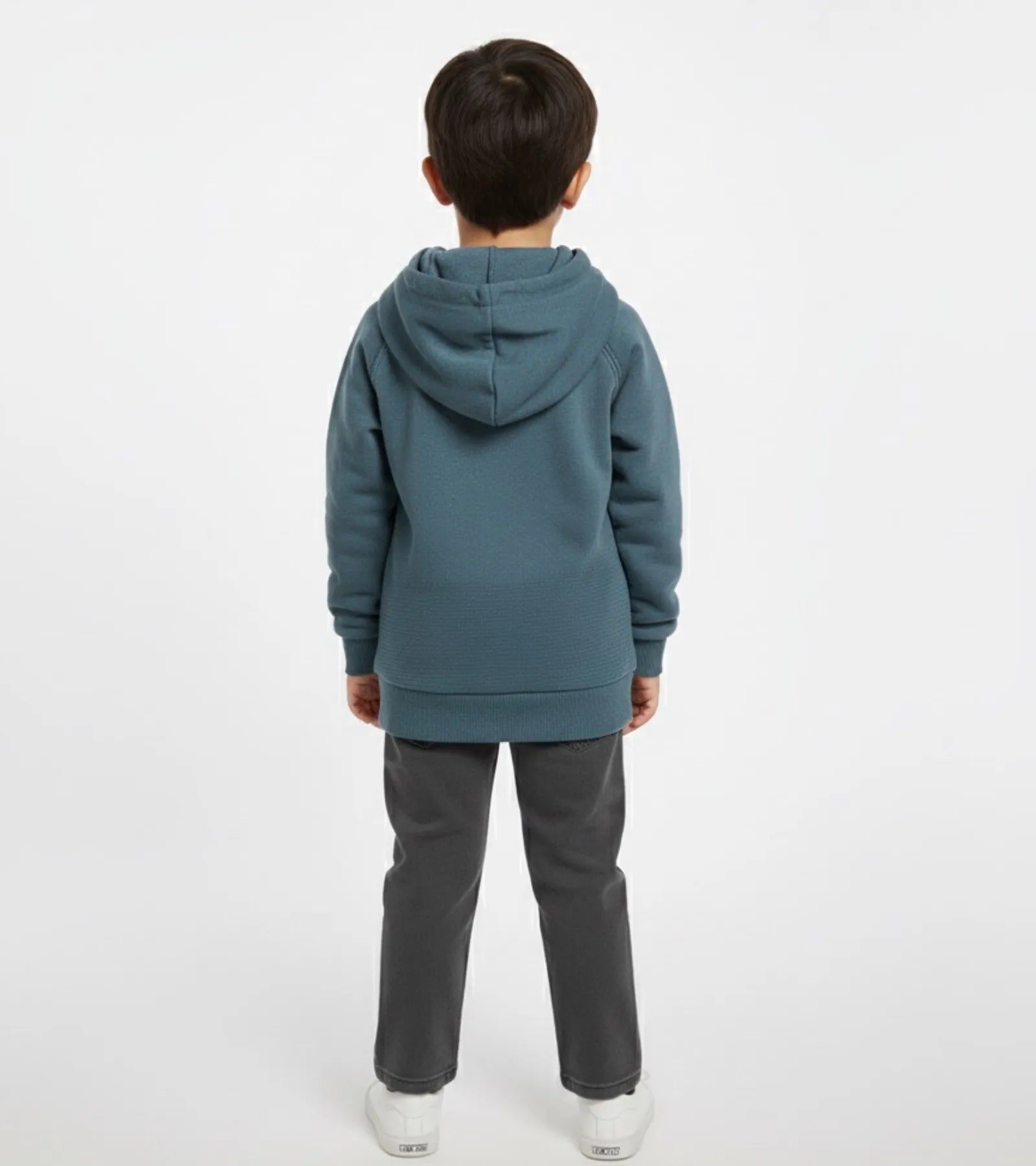 Kids Denim Blue Hoodie