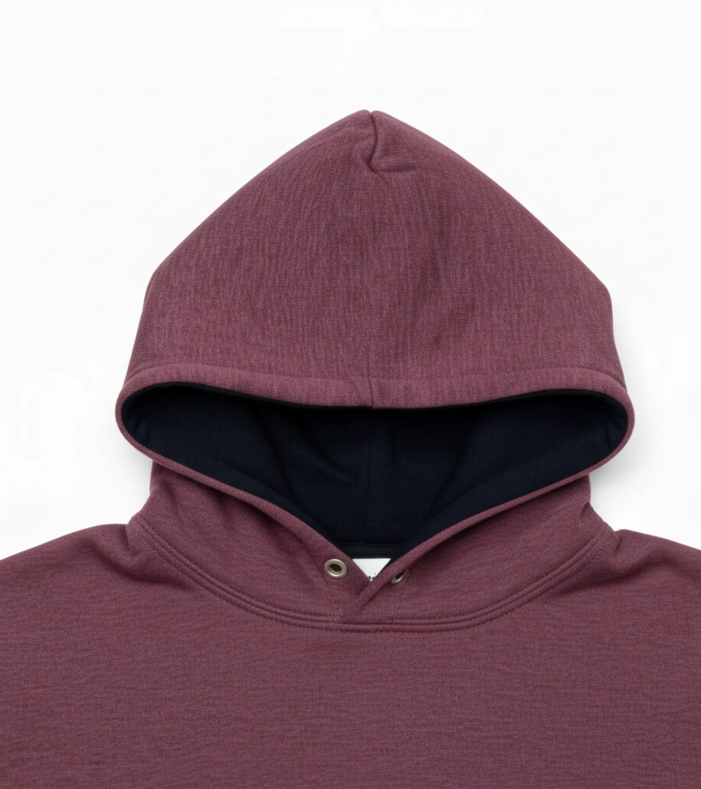 Color Block Kids Fleece Unisex Hoodie – Maroon, Black & Tan