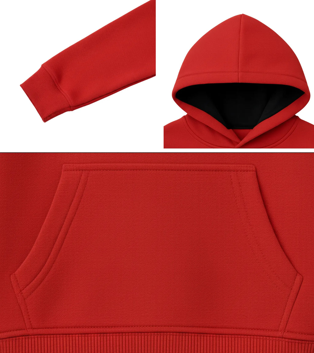 Red The Pink Panther Hoodie for Kids - Unisex