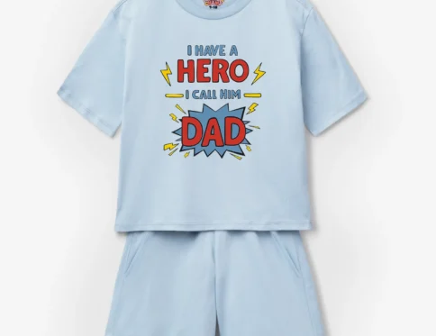 My Hero Dad Kids Short Suit – Father’s Day Suit