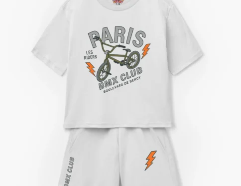 Paris BMX Club Kids Short Suit – Urban Biker Style Suit