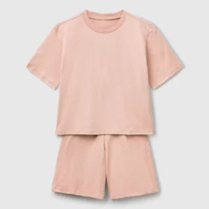 Peach Bliss Kids T-Shirt & Shorts Set