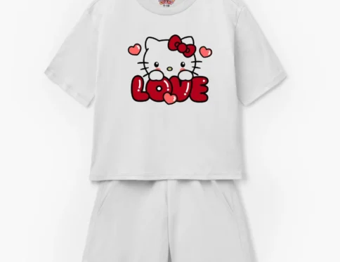 Hello Kitty Love Kids T-Shirt & Short Set