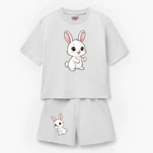 Cuddle Bunny Kids T-Shirt & Shorts Set