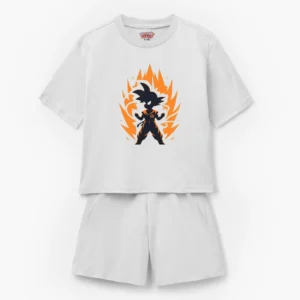 Goku "Power-Up" Kids T-Shirt & Shorts Set