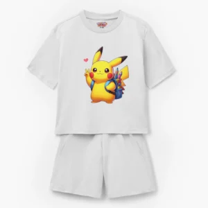 Pikachu "Artist's Journey" Kids T-Shirt & Shorts Set