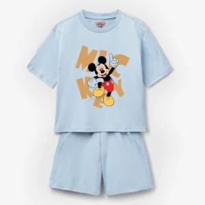 Mickey Mouse "Happy Day" Kids T-Shirt & Shorts Set