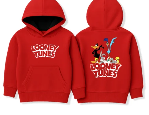 Red Looney Tunes Hoodie for Kids