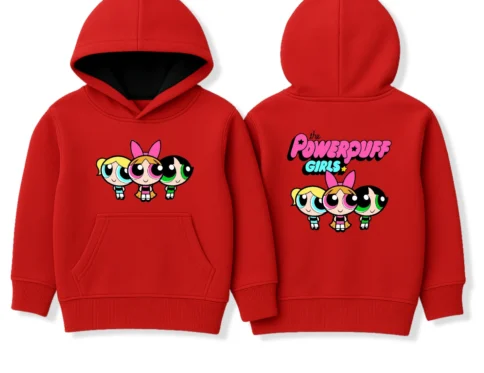 Red Powerpuff Girls Hoodie for Kids