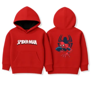 Red Spider-Man Hoodie for Kids